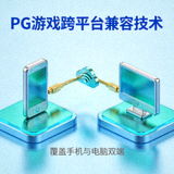 PG游戏跨平台兼容技术覆盖手机与电脑图标